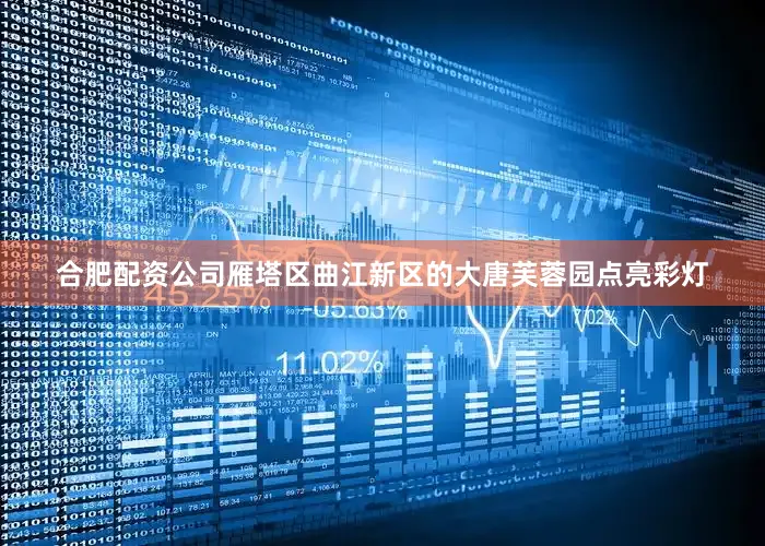 合肥配资公司雁塔区曲江新区的大唐芙蓉园点亮彩灯